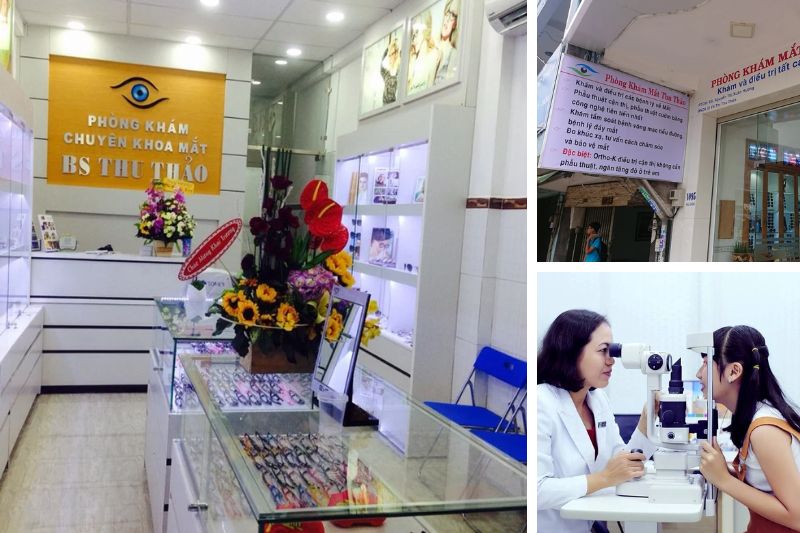 khám mắt tại phòng khám mắt bác sĩ thu thảo quận 6