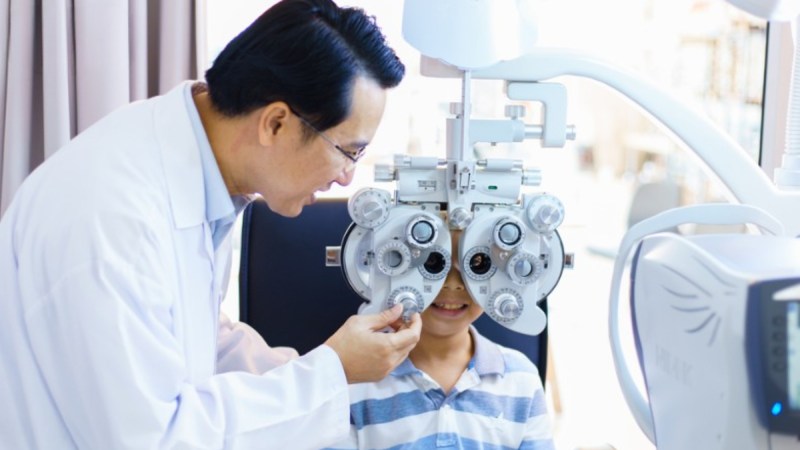 quy trình đo tật khúc xạ gồm 5 bước