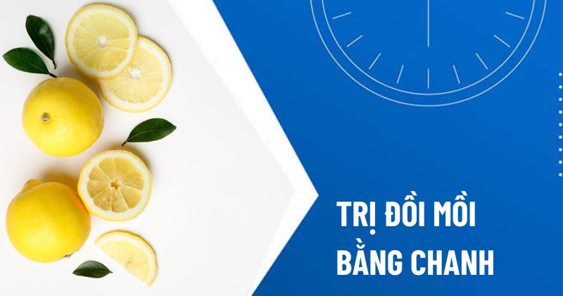 trị đồi mồi bằng chanh