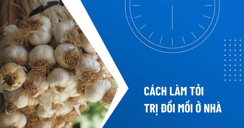 trị đồi mồi bằng tỏi