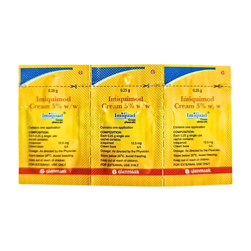 thuốc bôi ngoài da Imiquimod cream 5