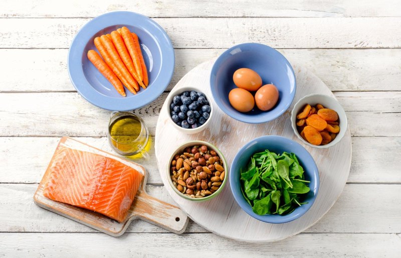 Dinh dưỡng giàu vitamin hỗ trợ tăng cường và bảo vệ thị lực