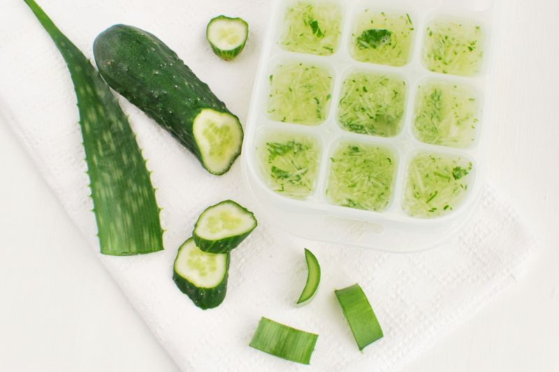 nha đam và dưa chuột