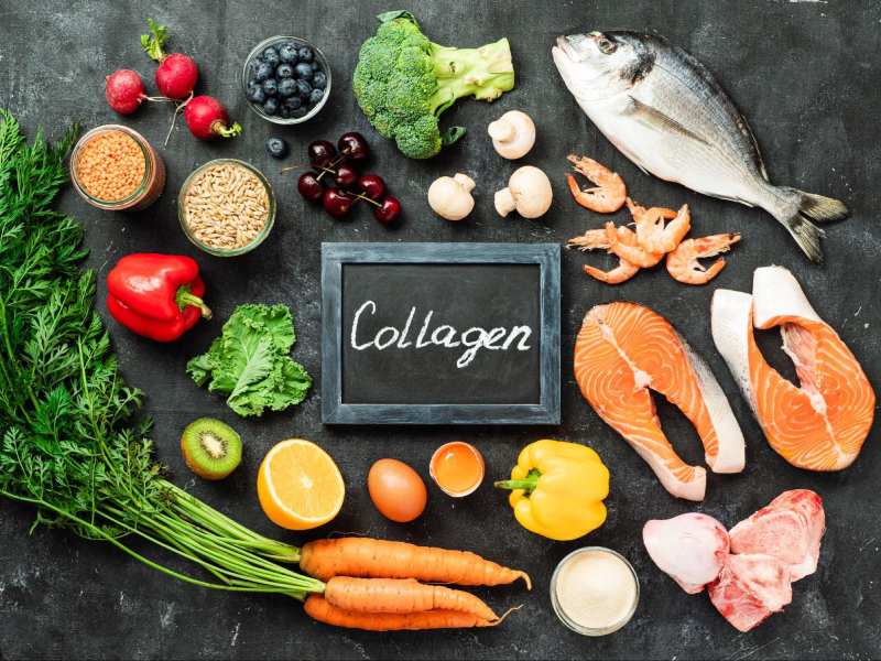 Phụ nữ mãn kinh có thể bổ sung collagen từ thực phẩm tự nhiên