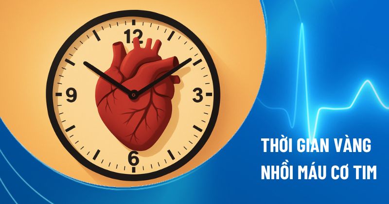 thời gian vàng nhồi máu cơ tim
