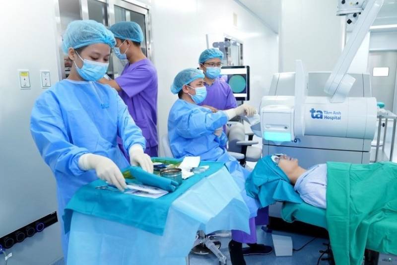trung tâm mắt công nghệ cao Tâm Anh