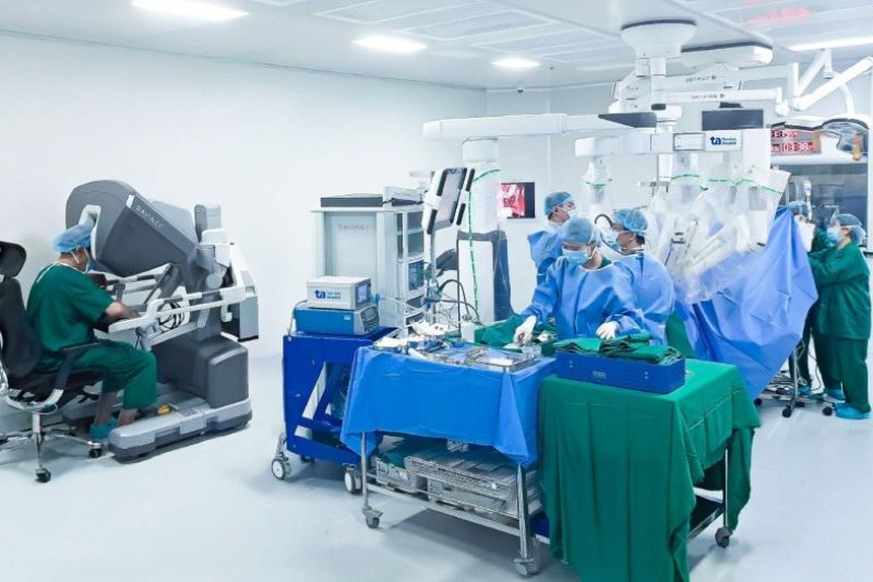 ứng dụng robot da vinci