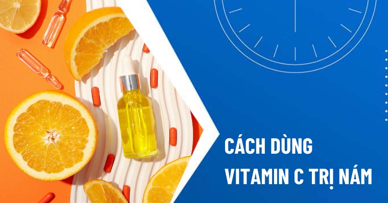 vitamin c trị nám
