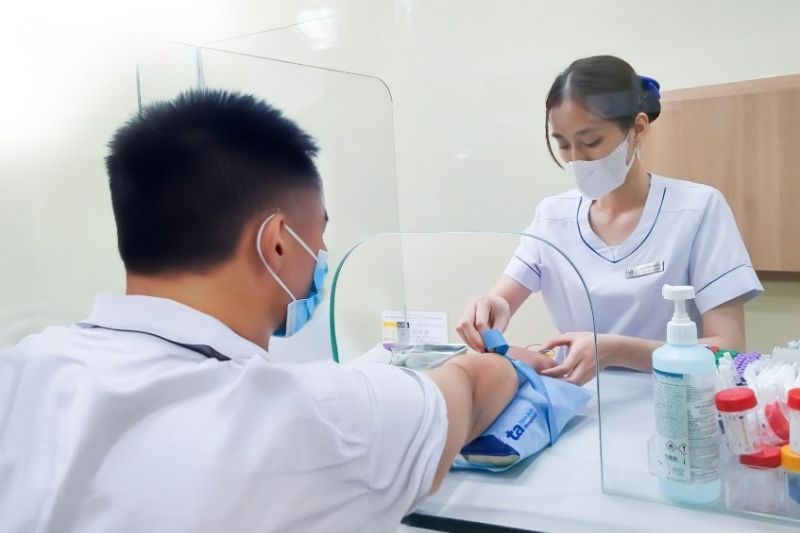 xét nghiệm tại bvđk tâm anh