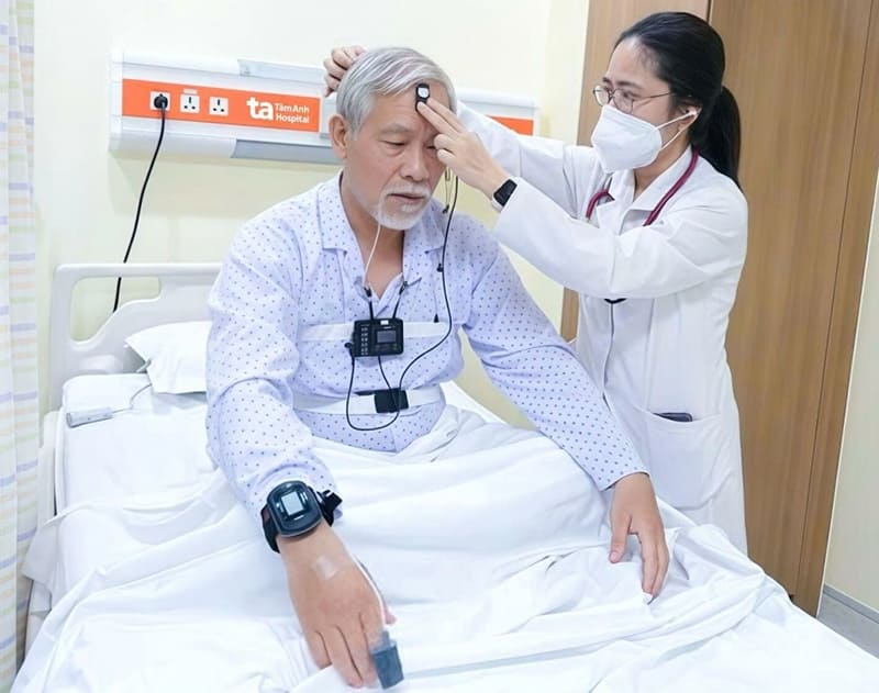 đo đa ký giấc ngủ để chẩn đoán