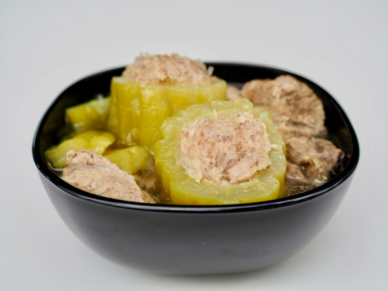 mướp đăng nhồi thịt