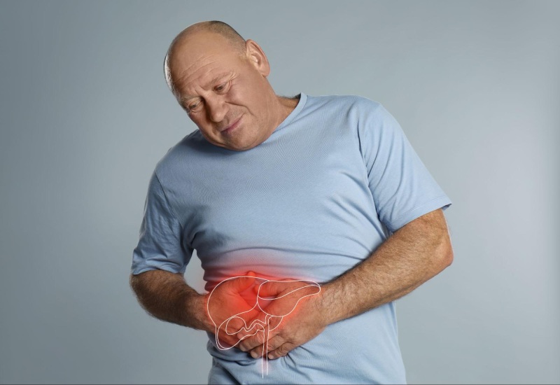 nam giới bị xơ gan
