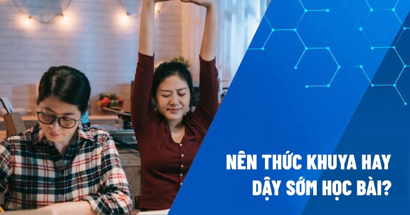 nên thức khuya hay dậy sớm học bài