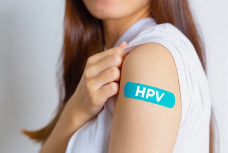 phụ nữ tiêm hpv