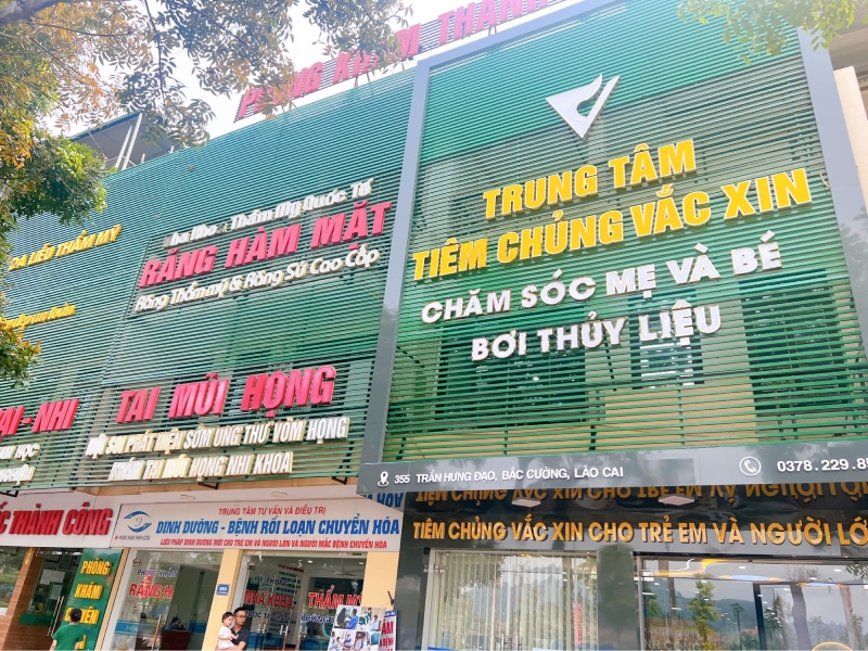 trung tâm tiêm chủng vắc xin lào cai