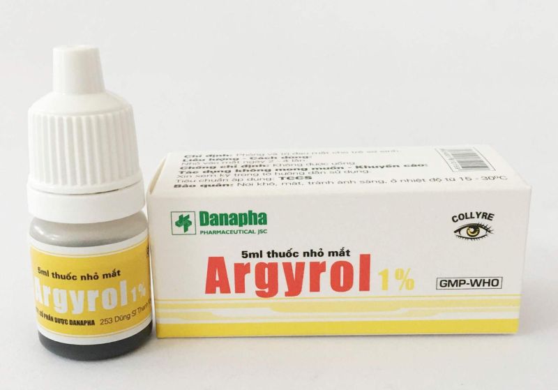 thuốc nhỏ mắt argyrol 1%