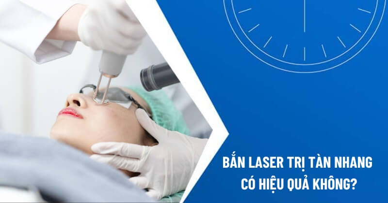 bắn laser trị tàn nhang