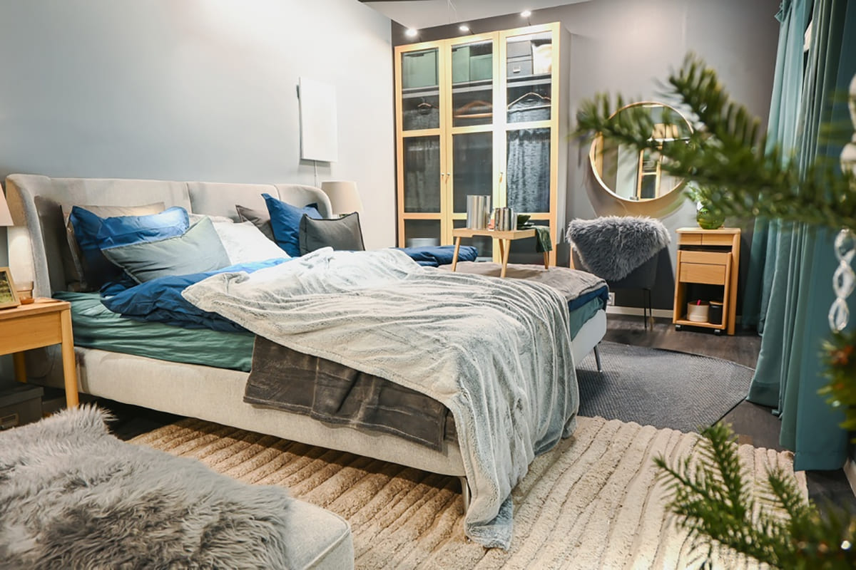 đảm bảo không gian ngủ sạch sẽ