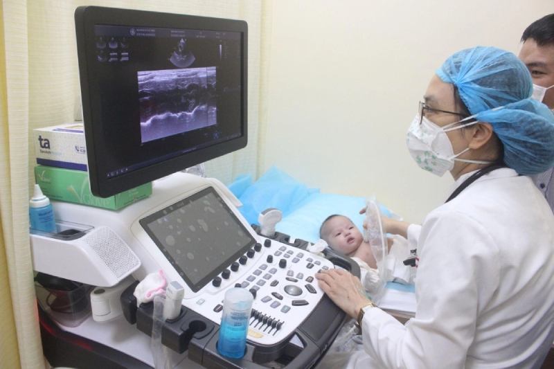 siêu âm tim trẻ em