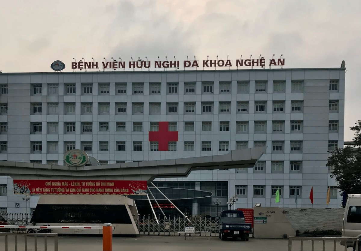 bệnh viện hữu nghị đa khoa tỉnh nghệ an