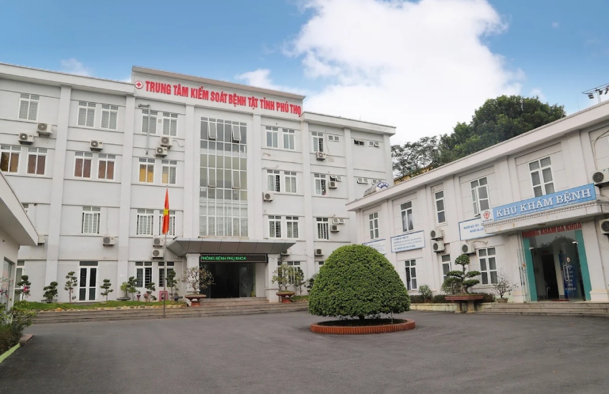 trung tâm kiểm soát bệnh tật tỉnh Phú Thọ