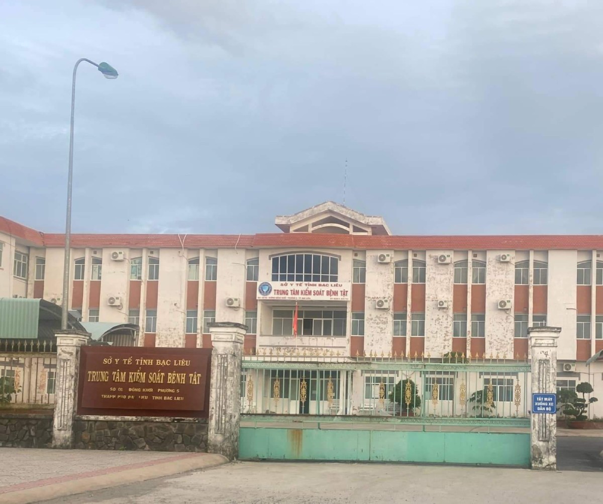 trung tâm cdc bạc liêu