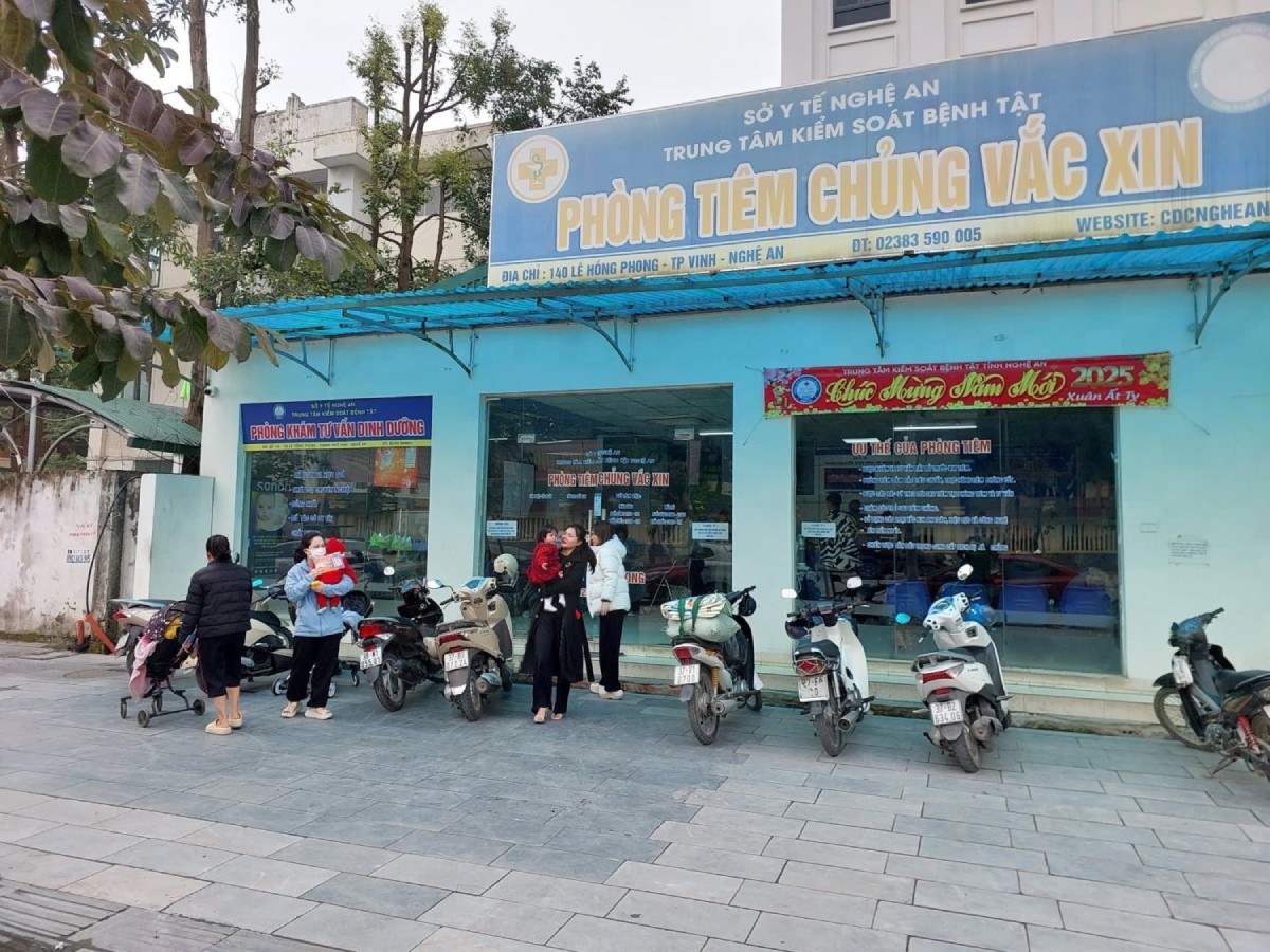 trung tâm kiểm soát bệnh tật tỉnh nghệ an