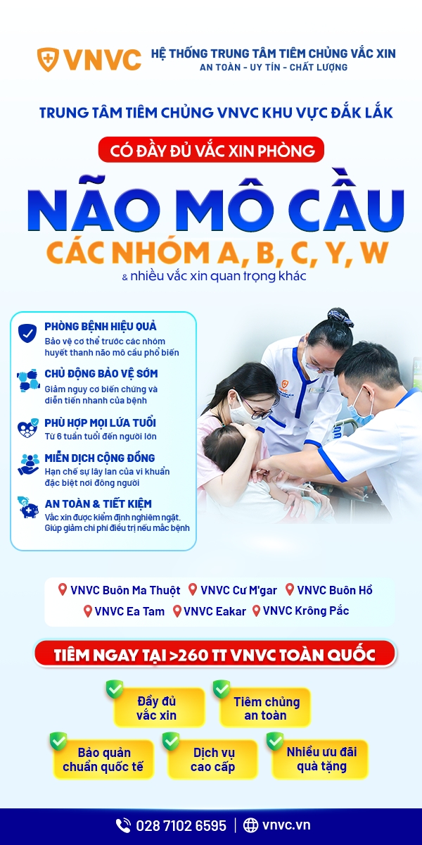 VNVC não mô cầu Daklak