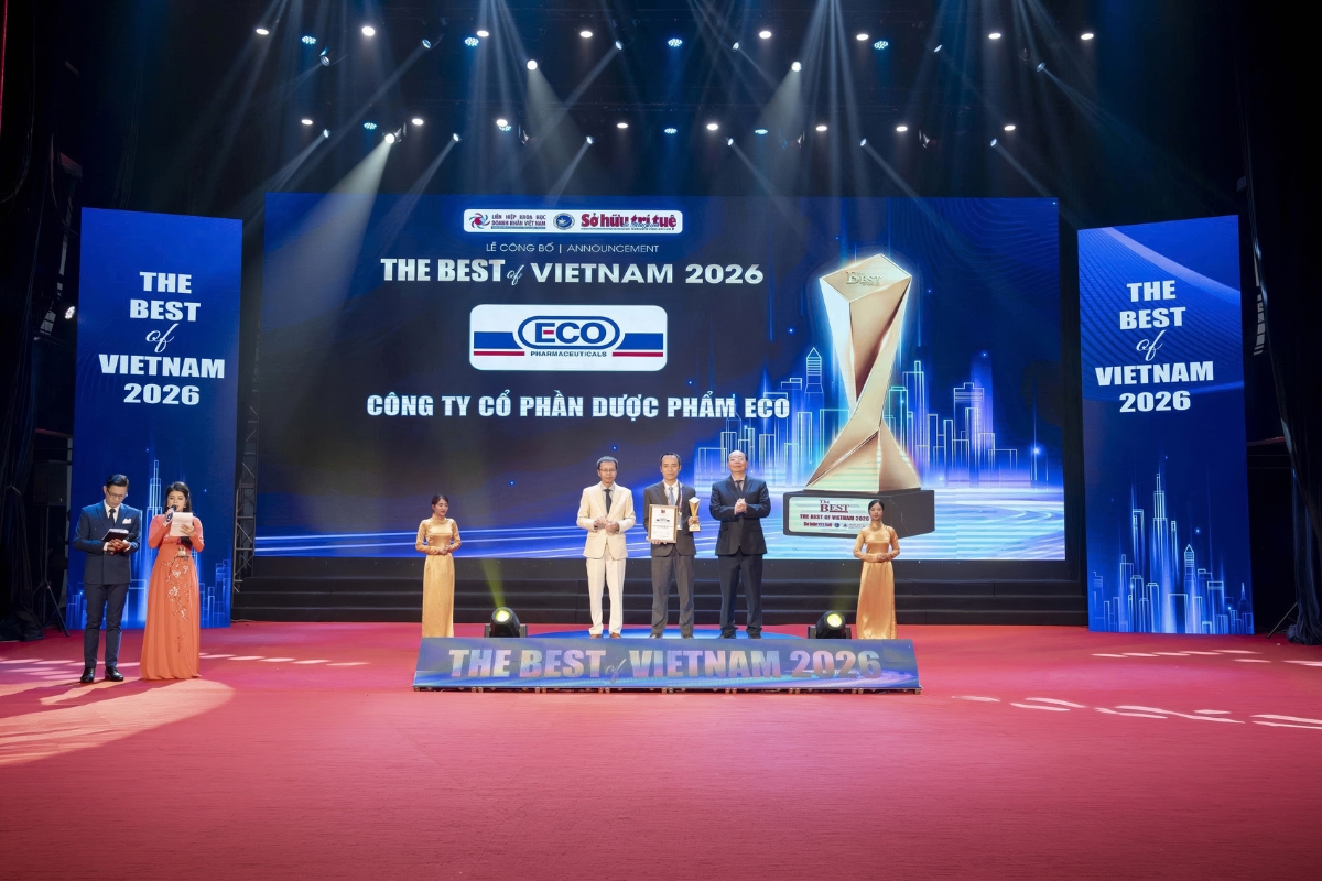 ECO Pharma vinh dự nhận giải thưởng