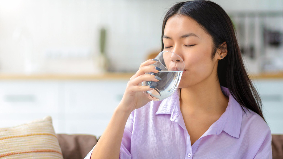 nước lọc giúp cải thiện cảm giác uể oải