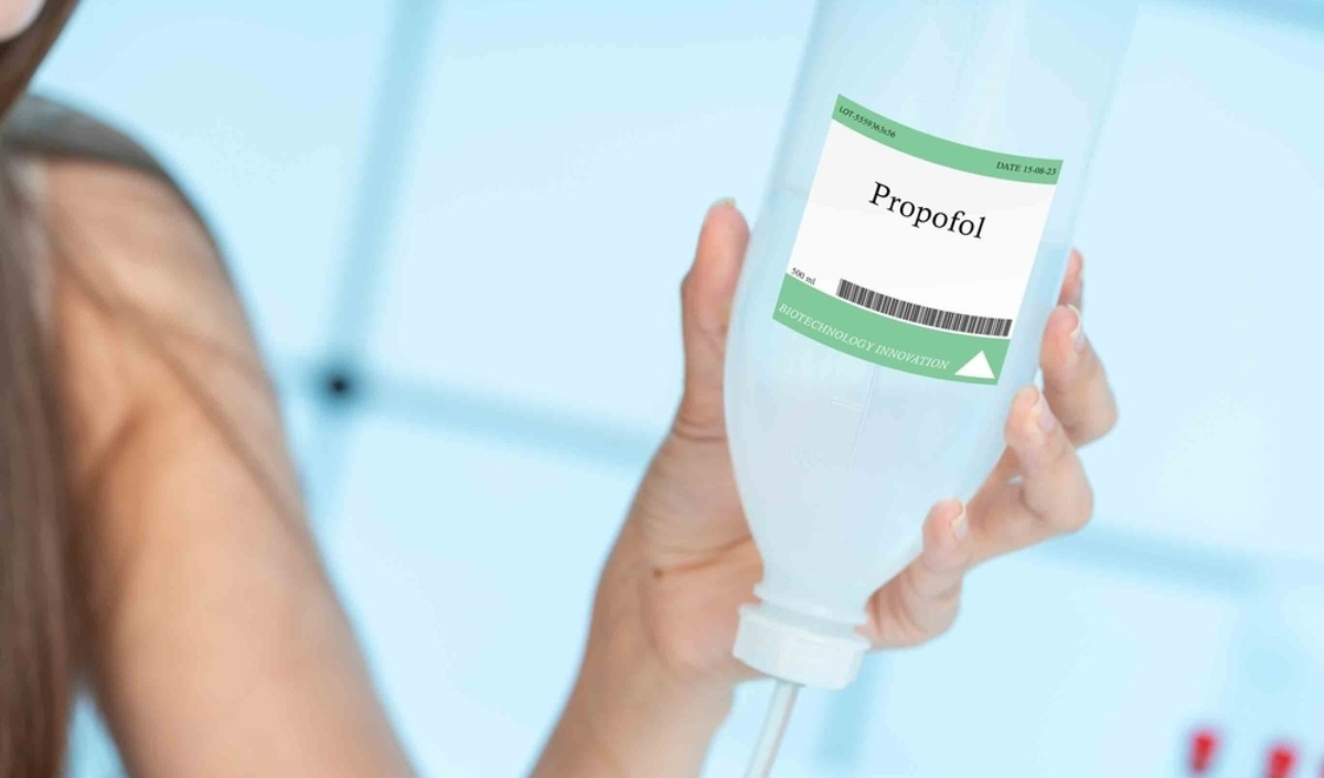thuốc gây mê propofol gây da sạm