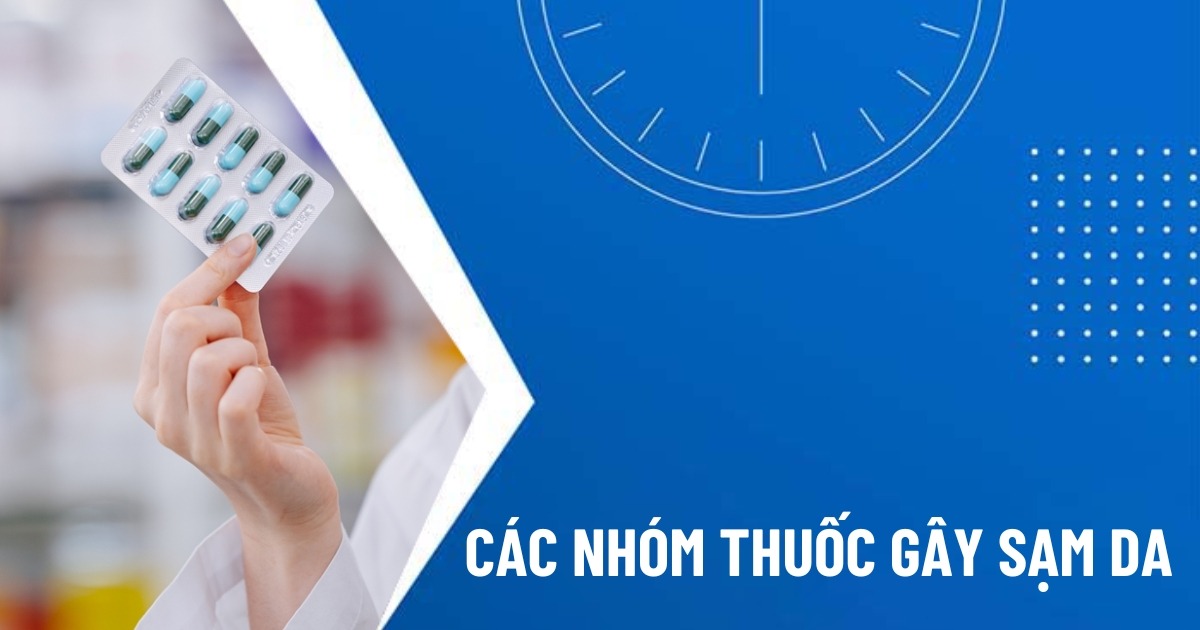 thuốc gây sạm da