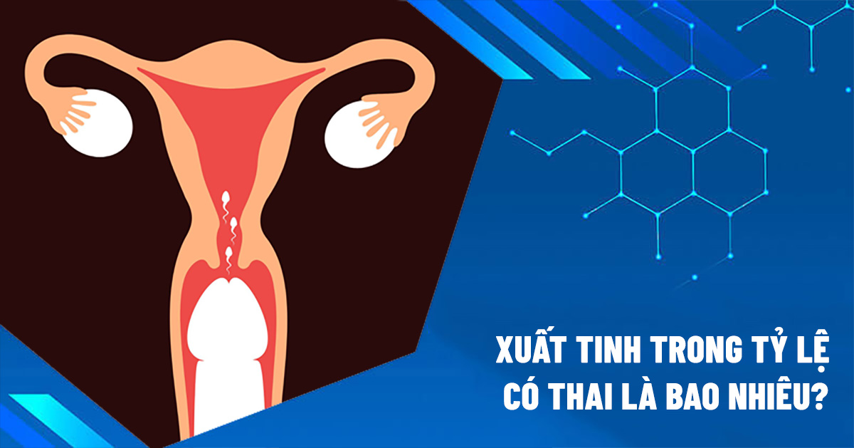 xuất tinh trong tỷ lệ có thai là bao nhiêu