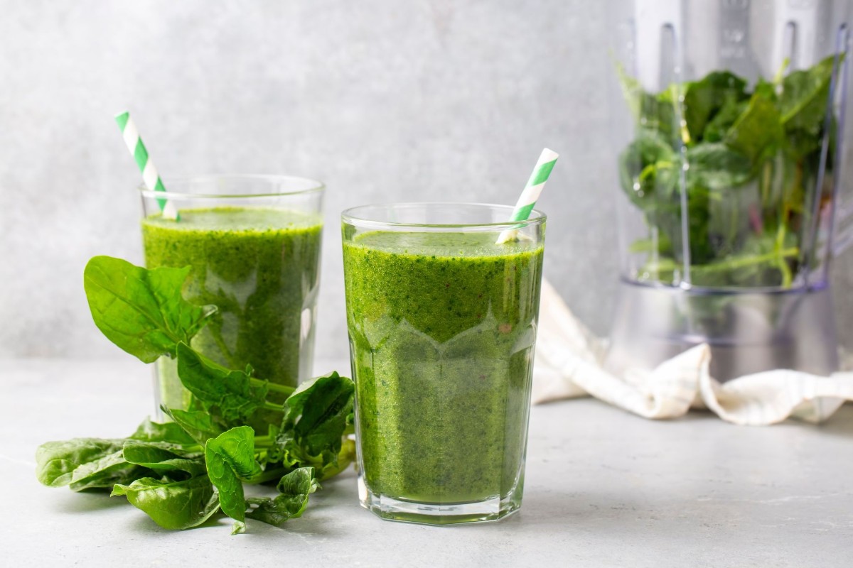 sinh tố green detox